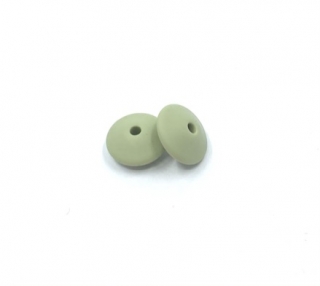 Lentilka 15 mm olivově zelená