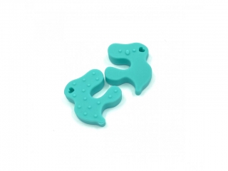 Silikonový přívěsek koala malá tyrkysová 35 mm